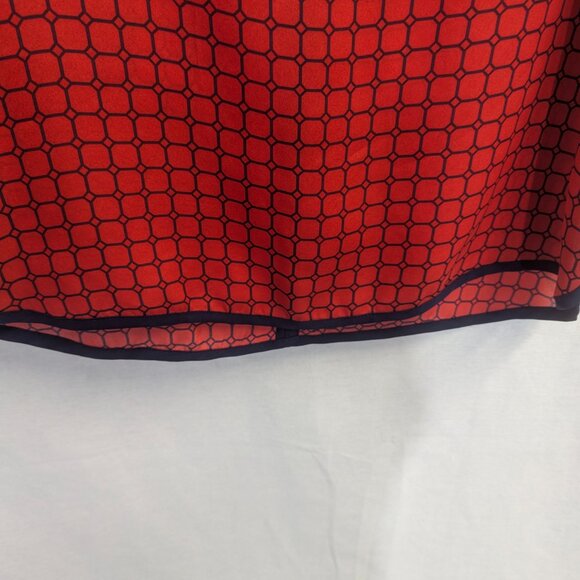 Liz Claiborne Size Small Tank in Red and Navy - Picture 3 of 11